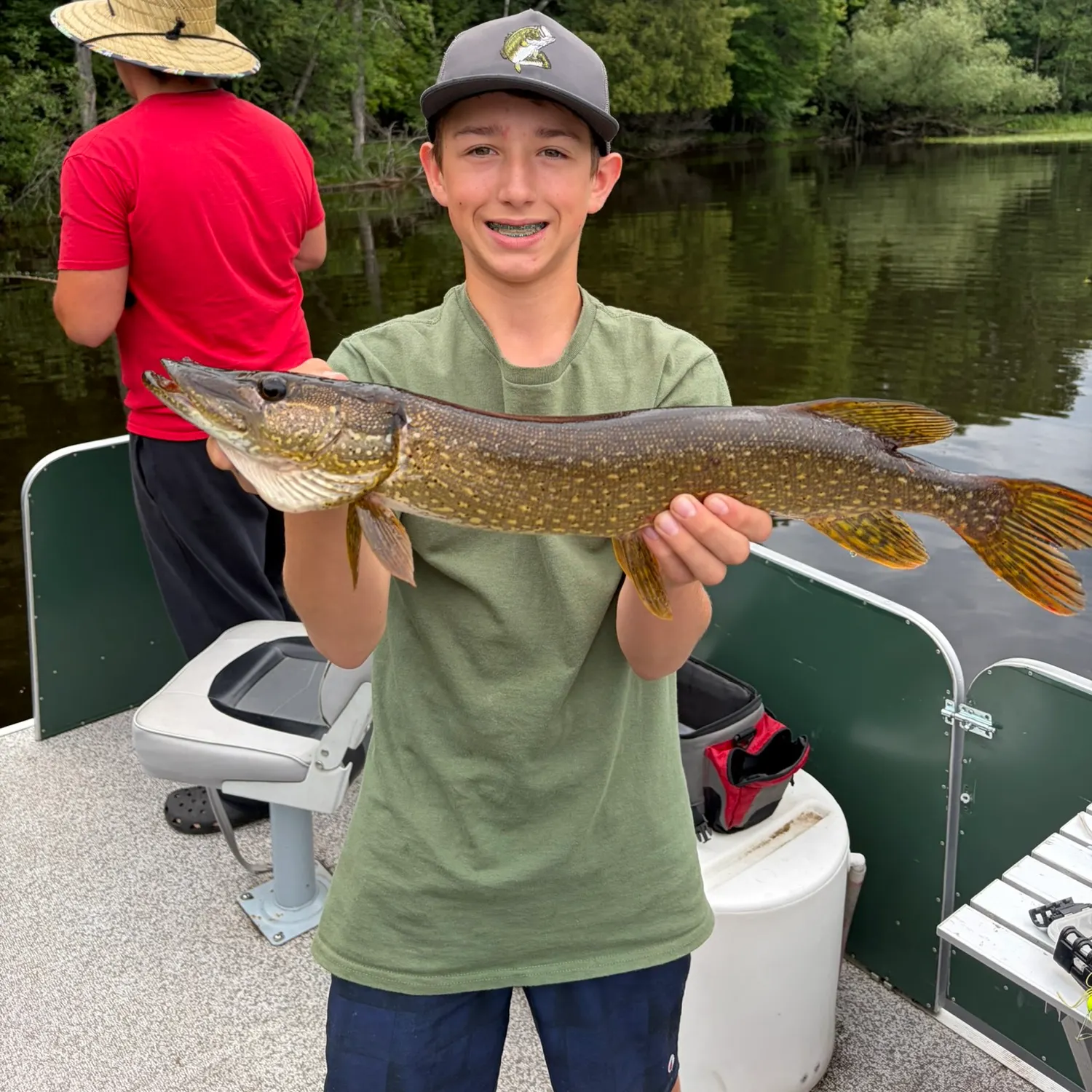 Northern pike caught on Fishbrain