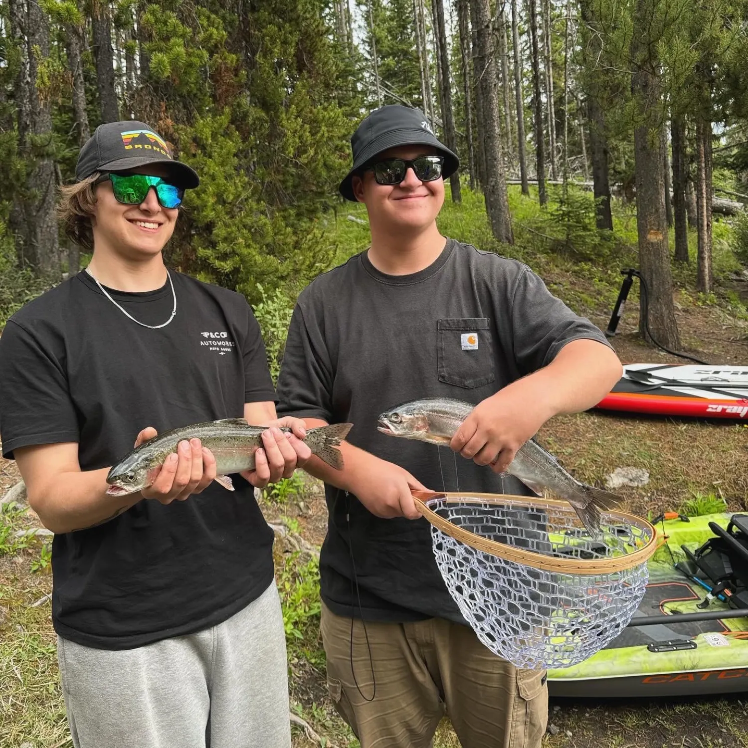 recently logged catches