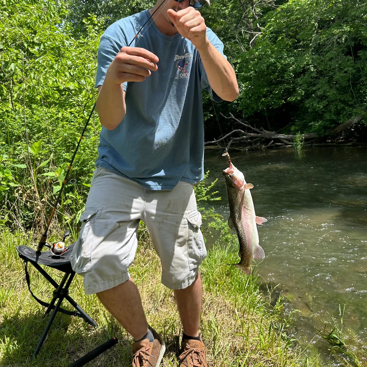 recently logged catches