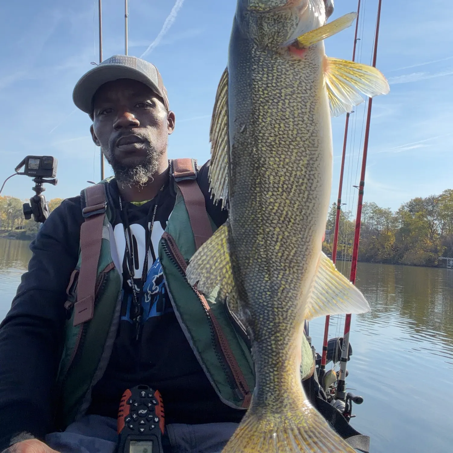 Walleye caught on Fishbrain