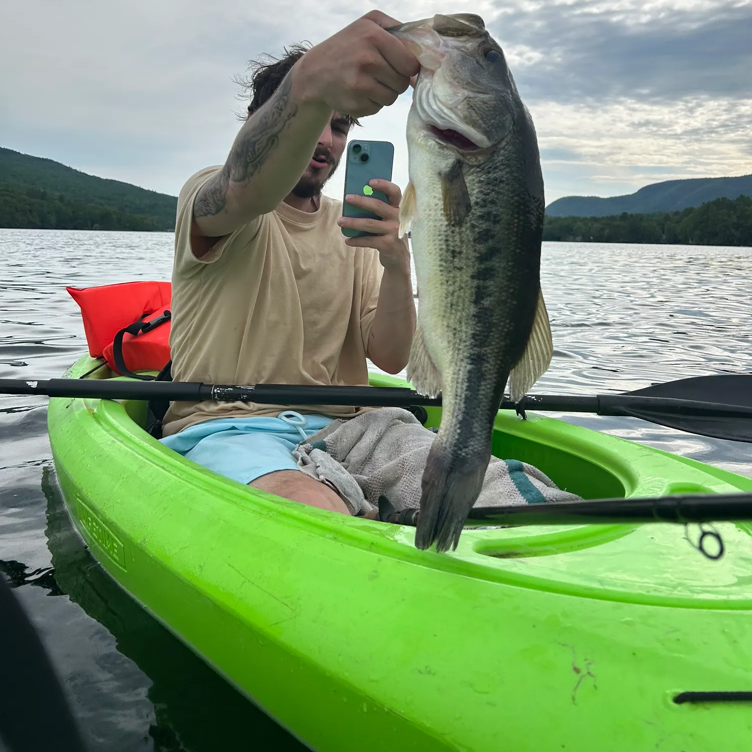recently logged catches