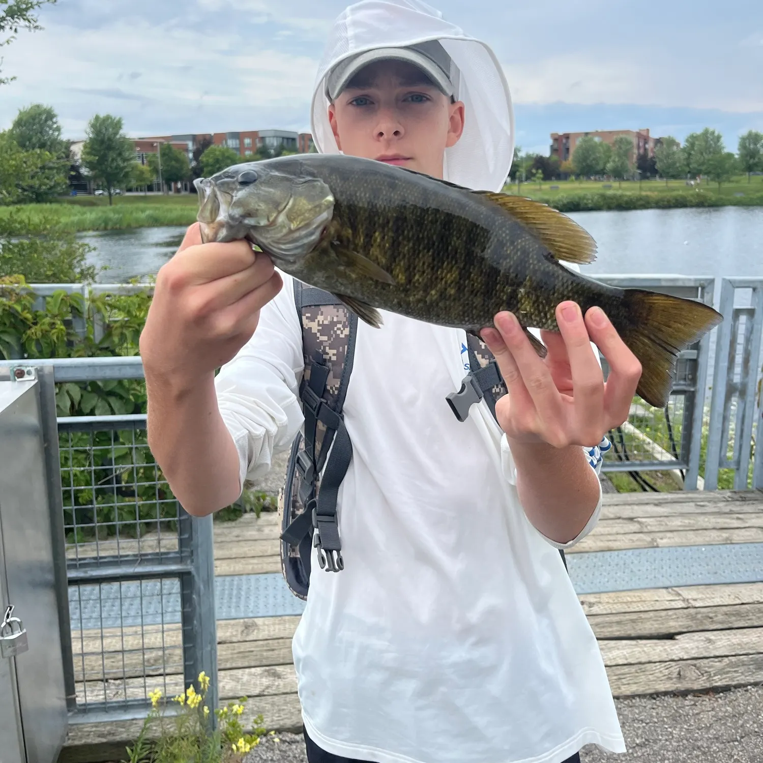 Smallmouth bass caught on Fishbrain