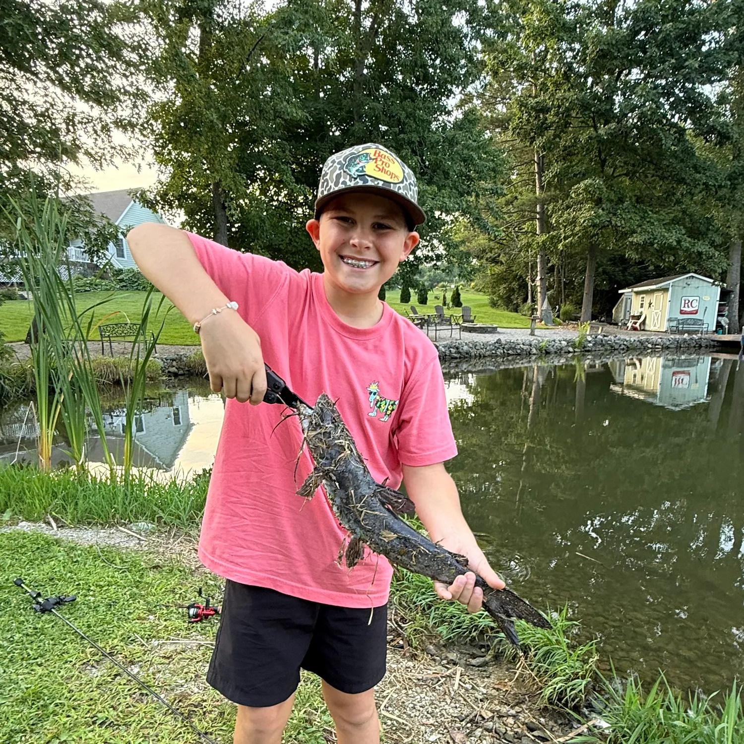 Flathead catfish caught on Fishbrain