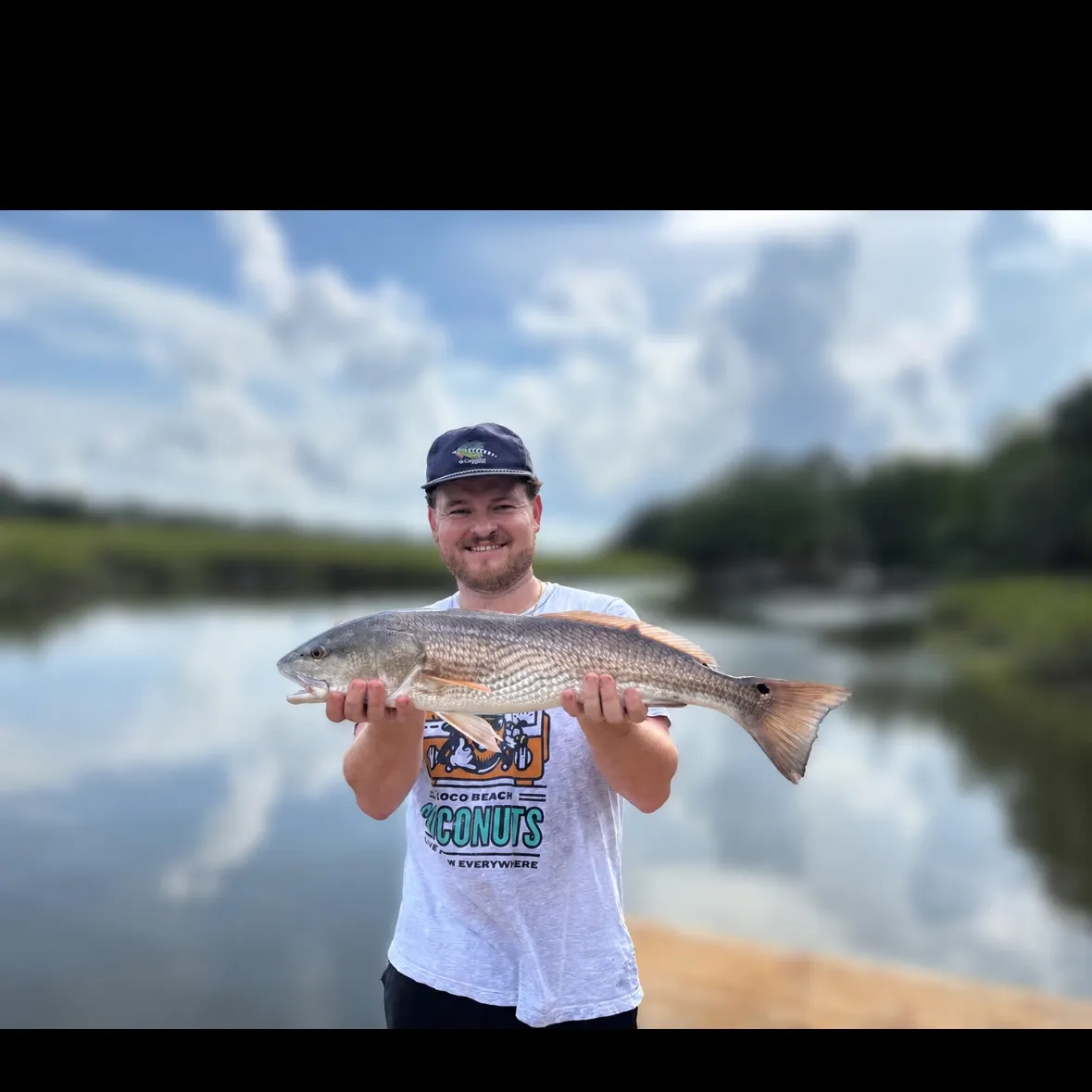 Red drum caught on Fishbrain