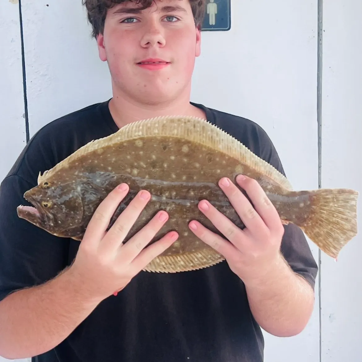 Summer flounder caught on Fishbrain