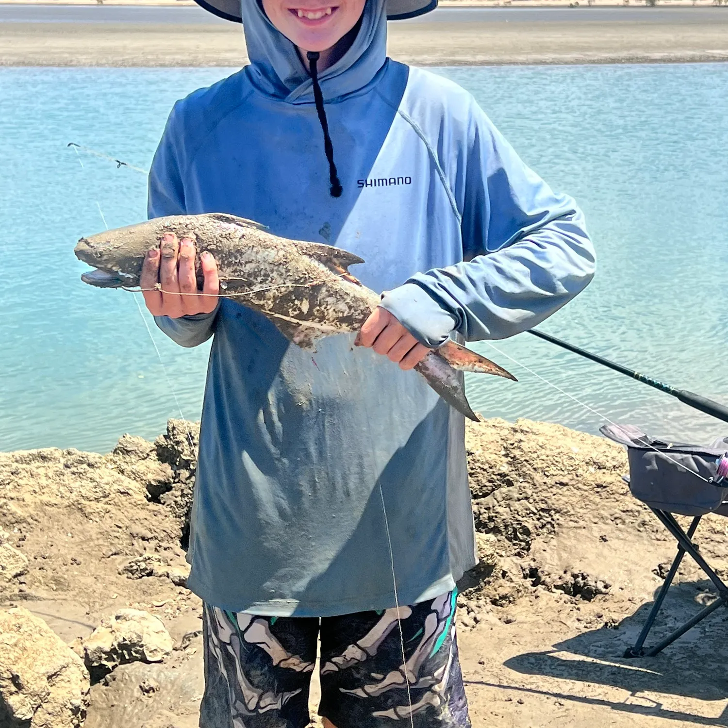 The most recent Fourfinger threadfin catches on Fishbrain