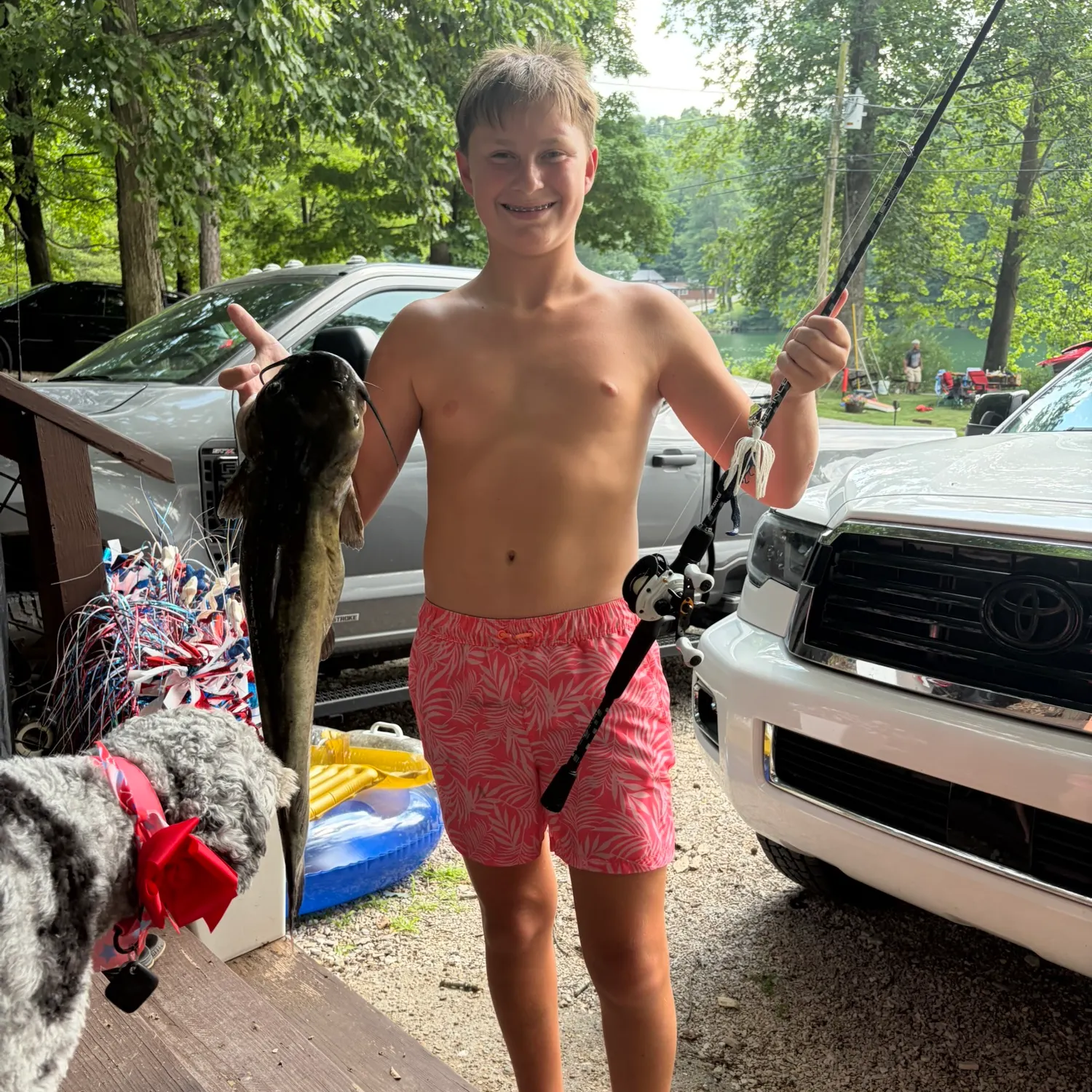 recently logged catches