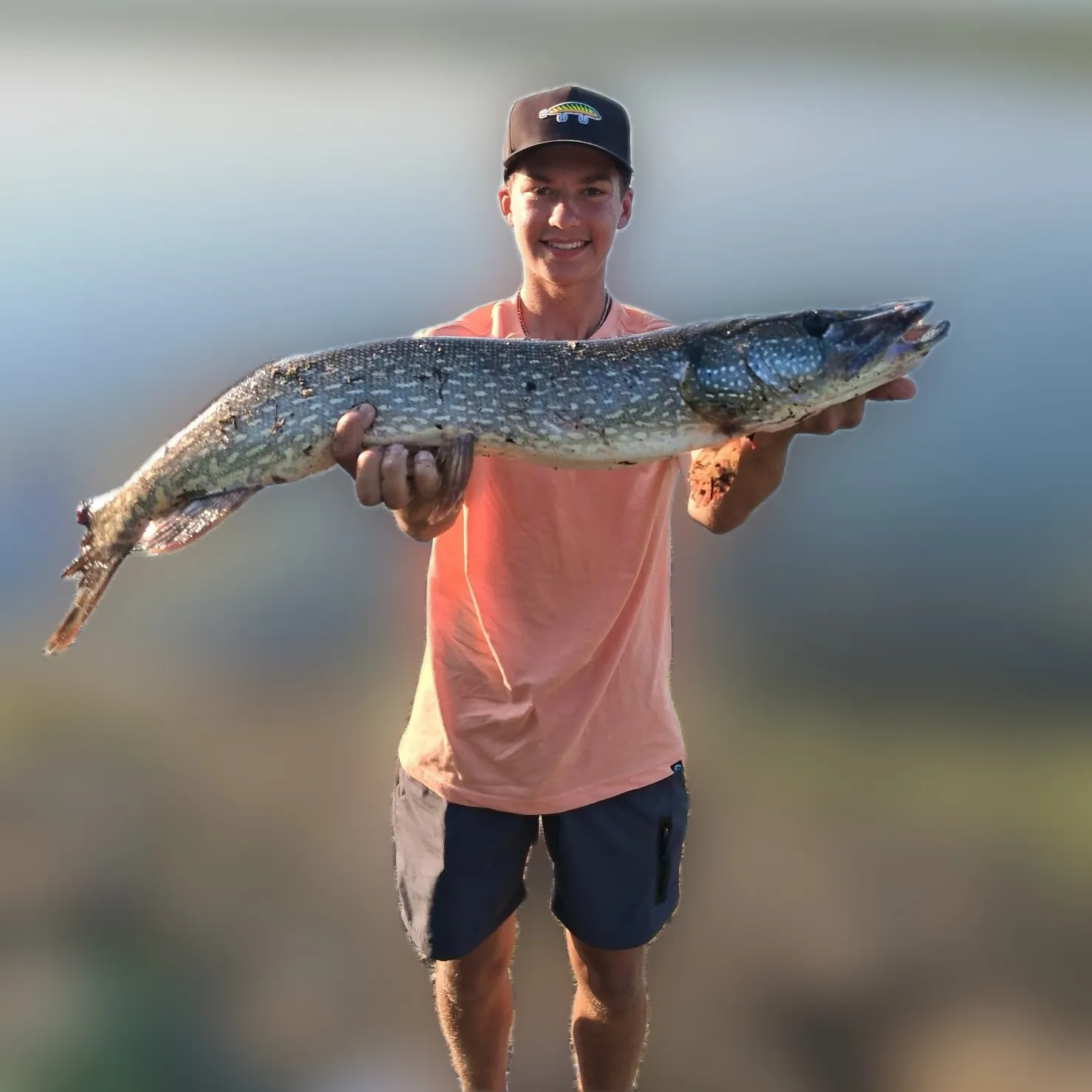 Northern pike caught on Fishbrain