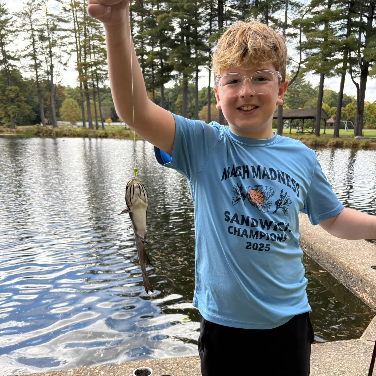Black bullhead caught on Fishbrain