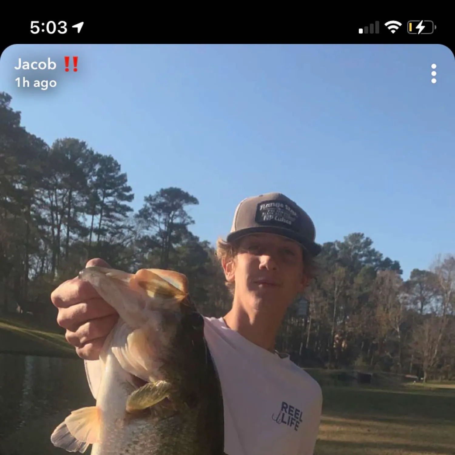 recently logged catches