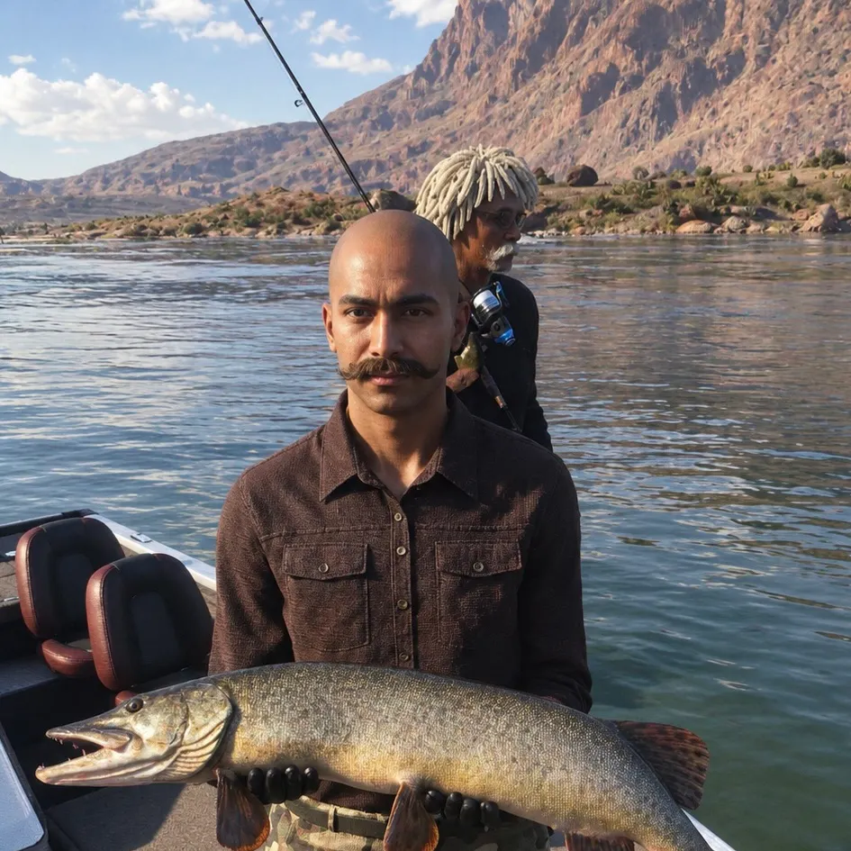 Tiger muskie caught on Fishbrain