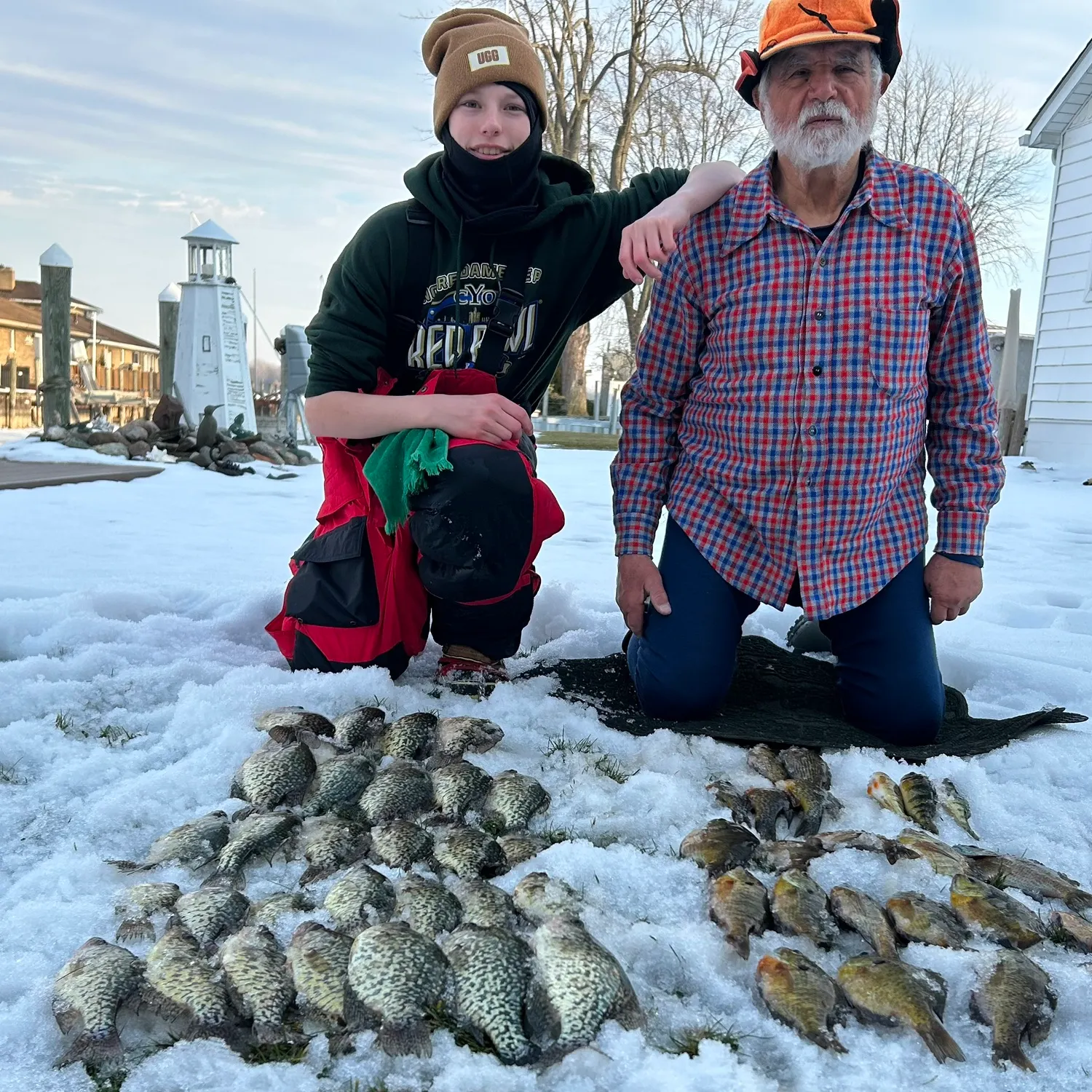 recently logged catches