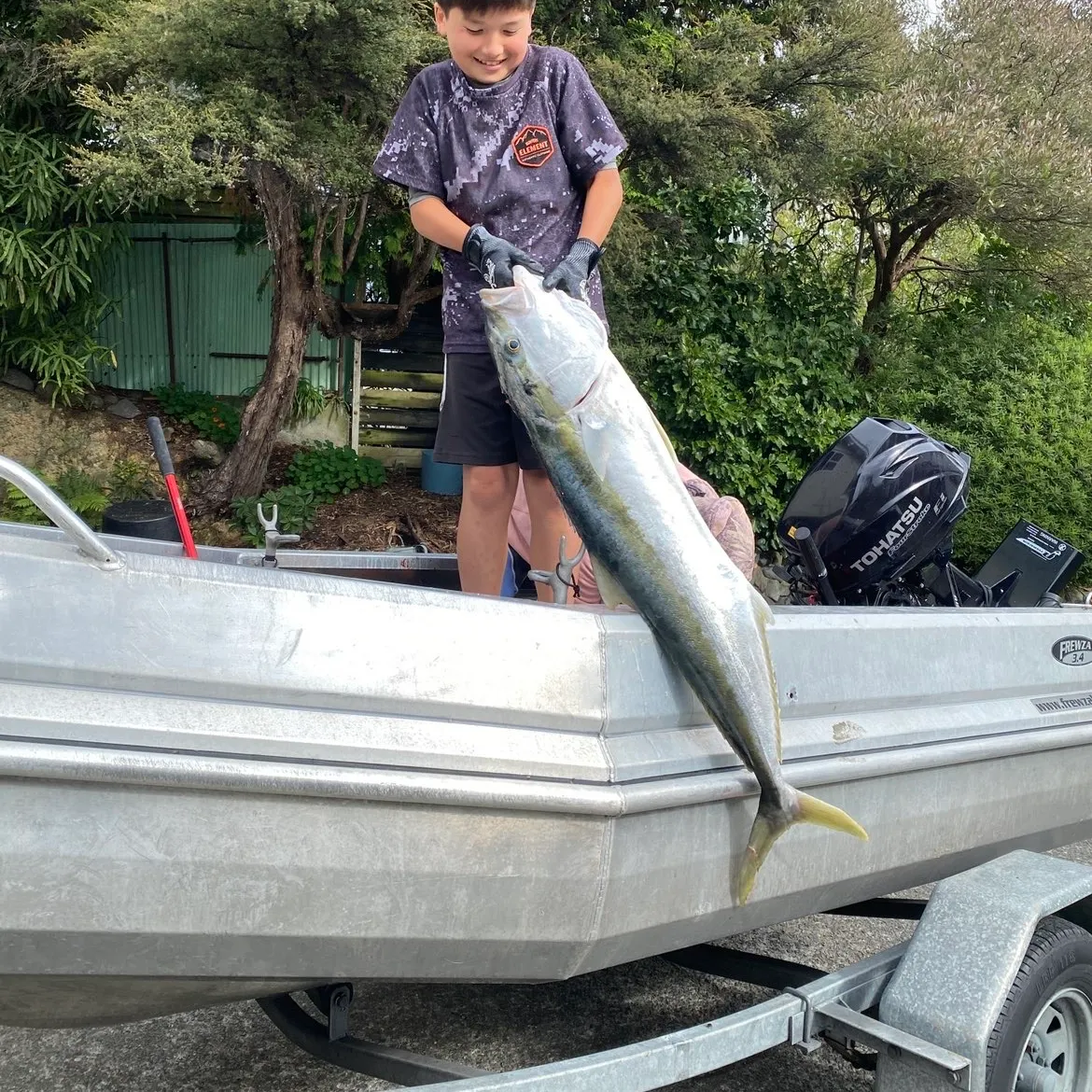 The most recent Southern yellowtail amberjack catches on Fishbrain