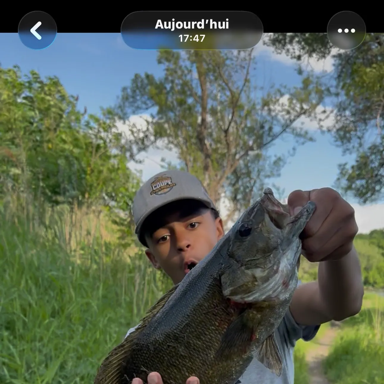 recently logged catches