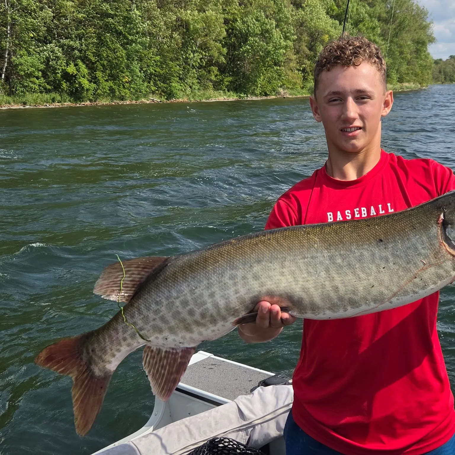 Muskie caught on Fishbrain