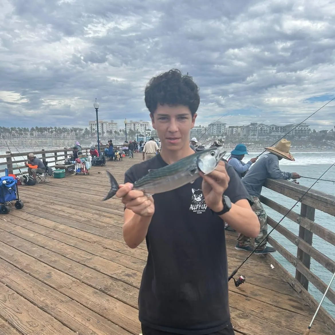 Pacific bonito caught on Fishbrain