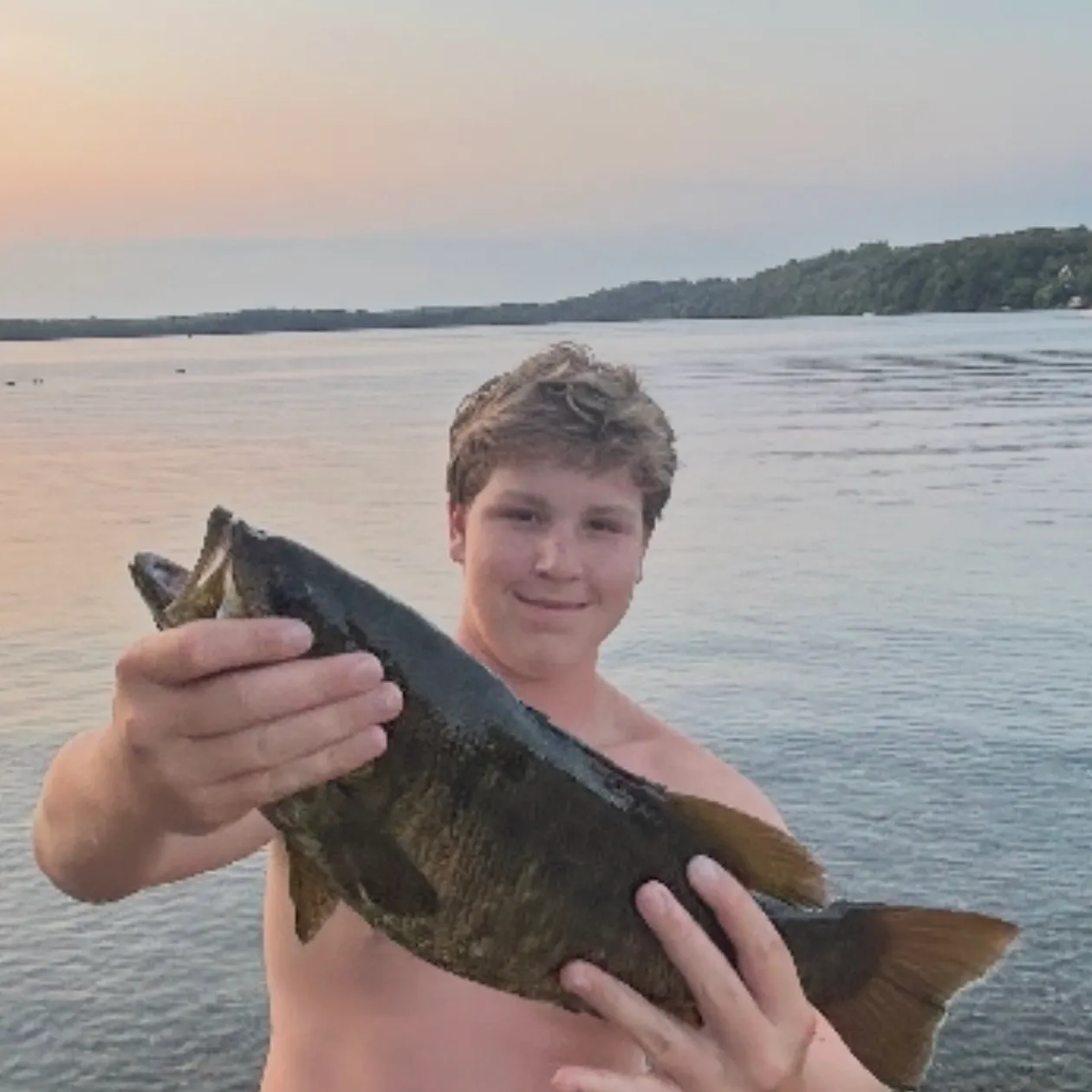 Smallmouth bass caught on Fishbrain