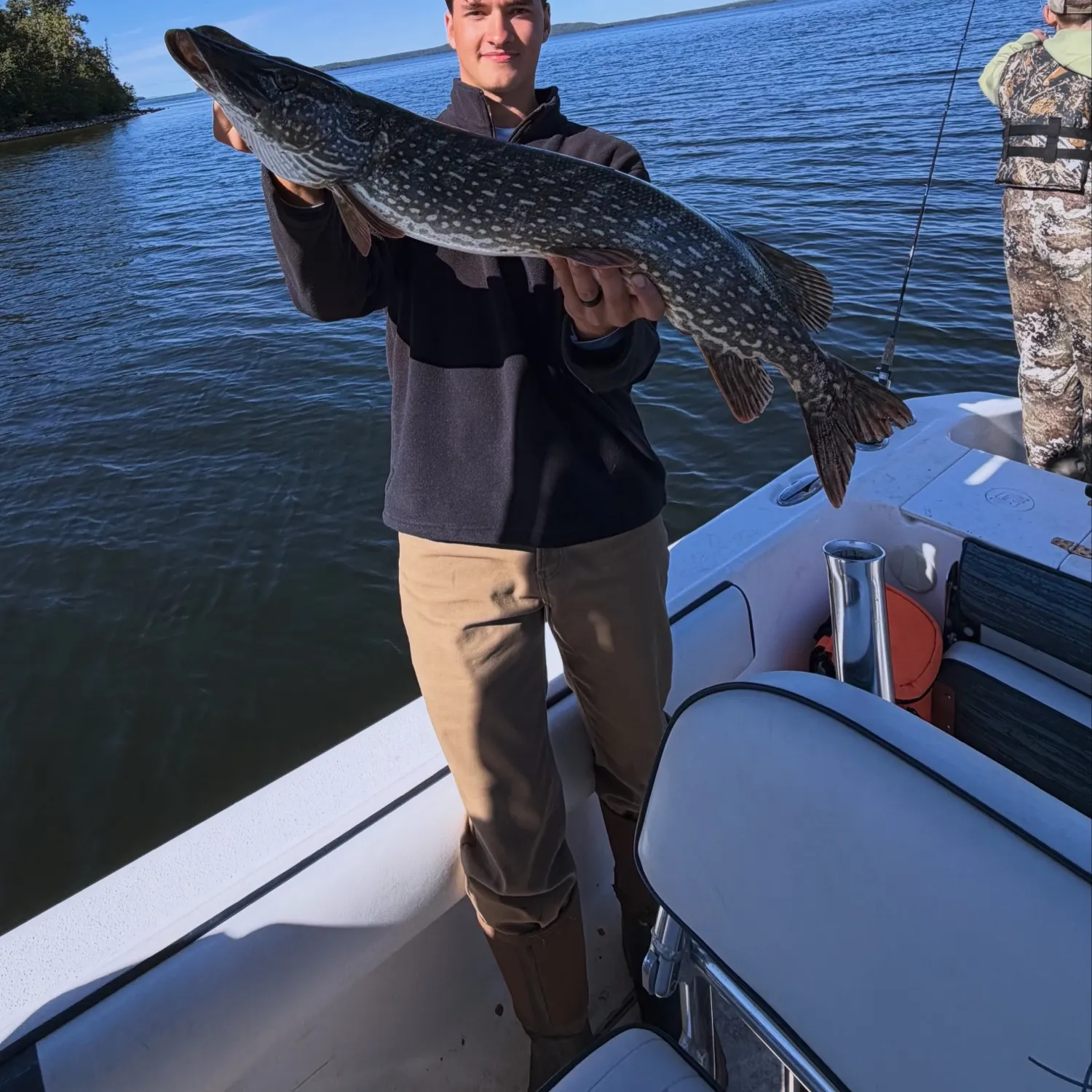 Northern pike caught on Fishbrain