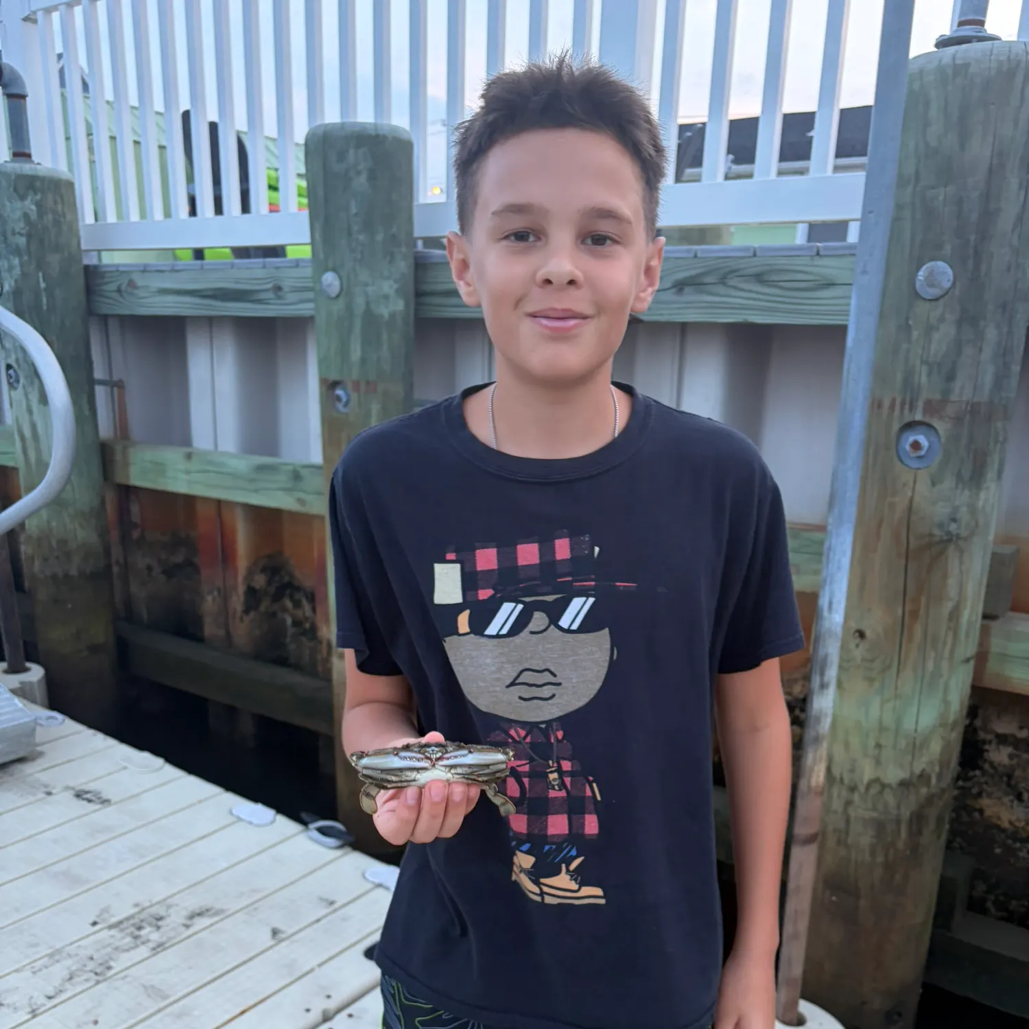 Blue crab caught on Fishbrain