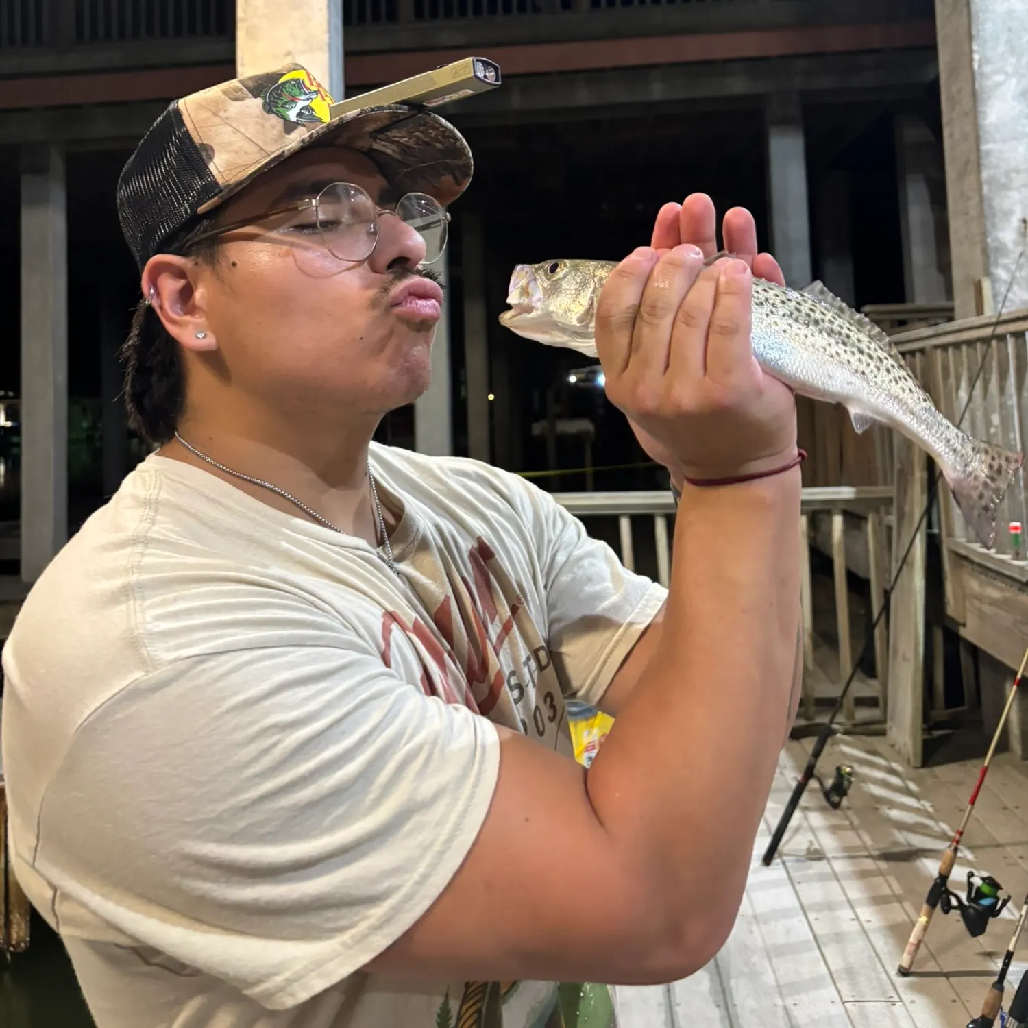 Spotted seatrout caught on Fishbrain