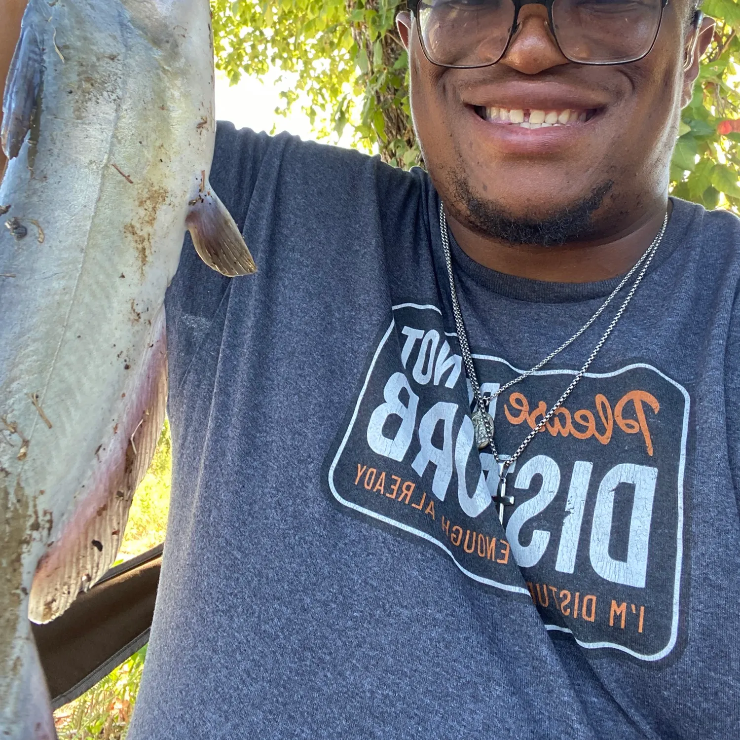 Channel catfish caught on Fishbrain