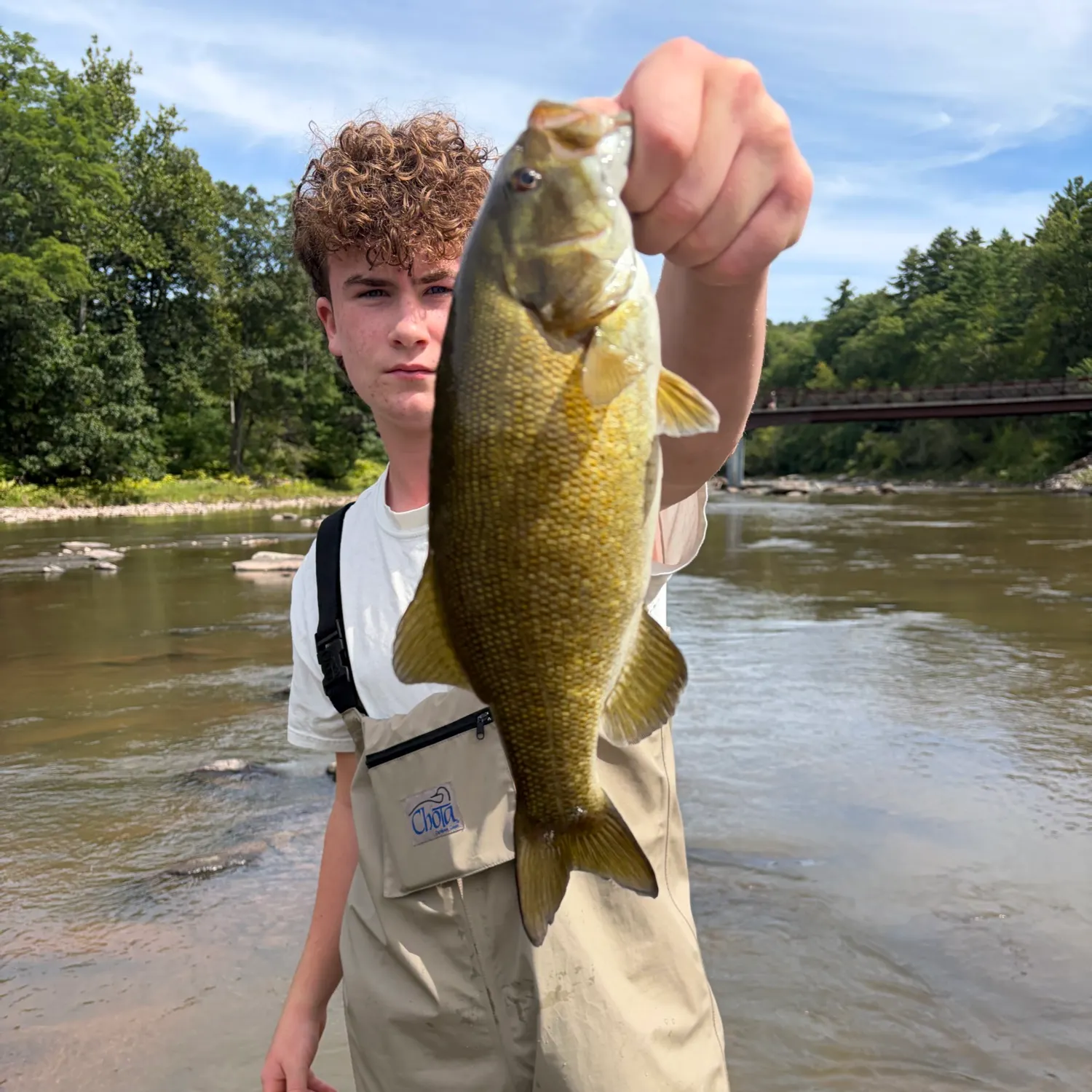 Smallmouth bass caught on Fishbrain