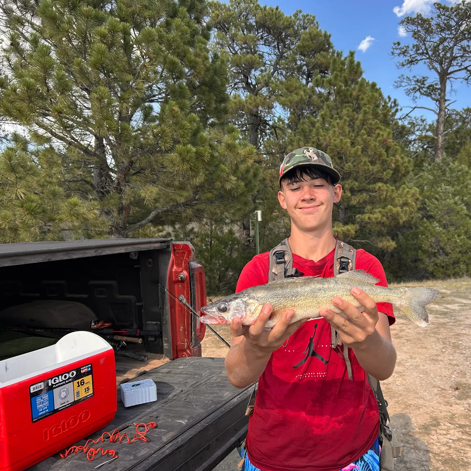 Walleye caught on Fishbrain