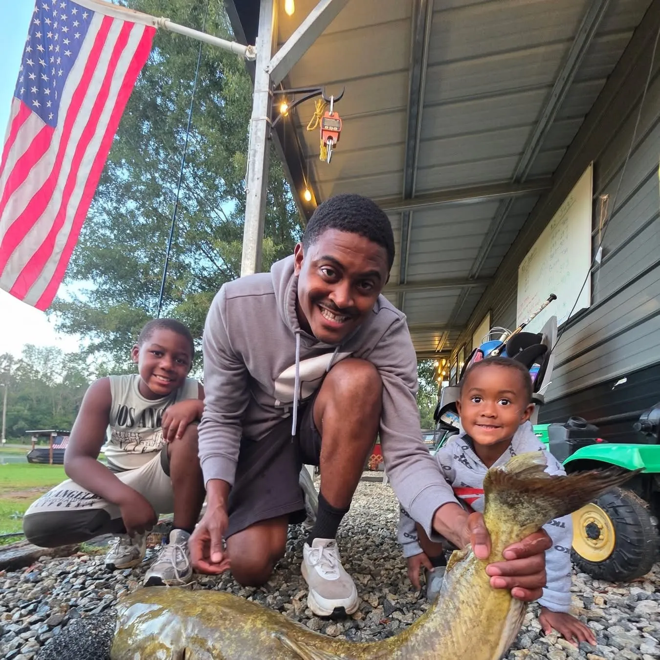 Flathead catfish caught on Fishbrain