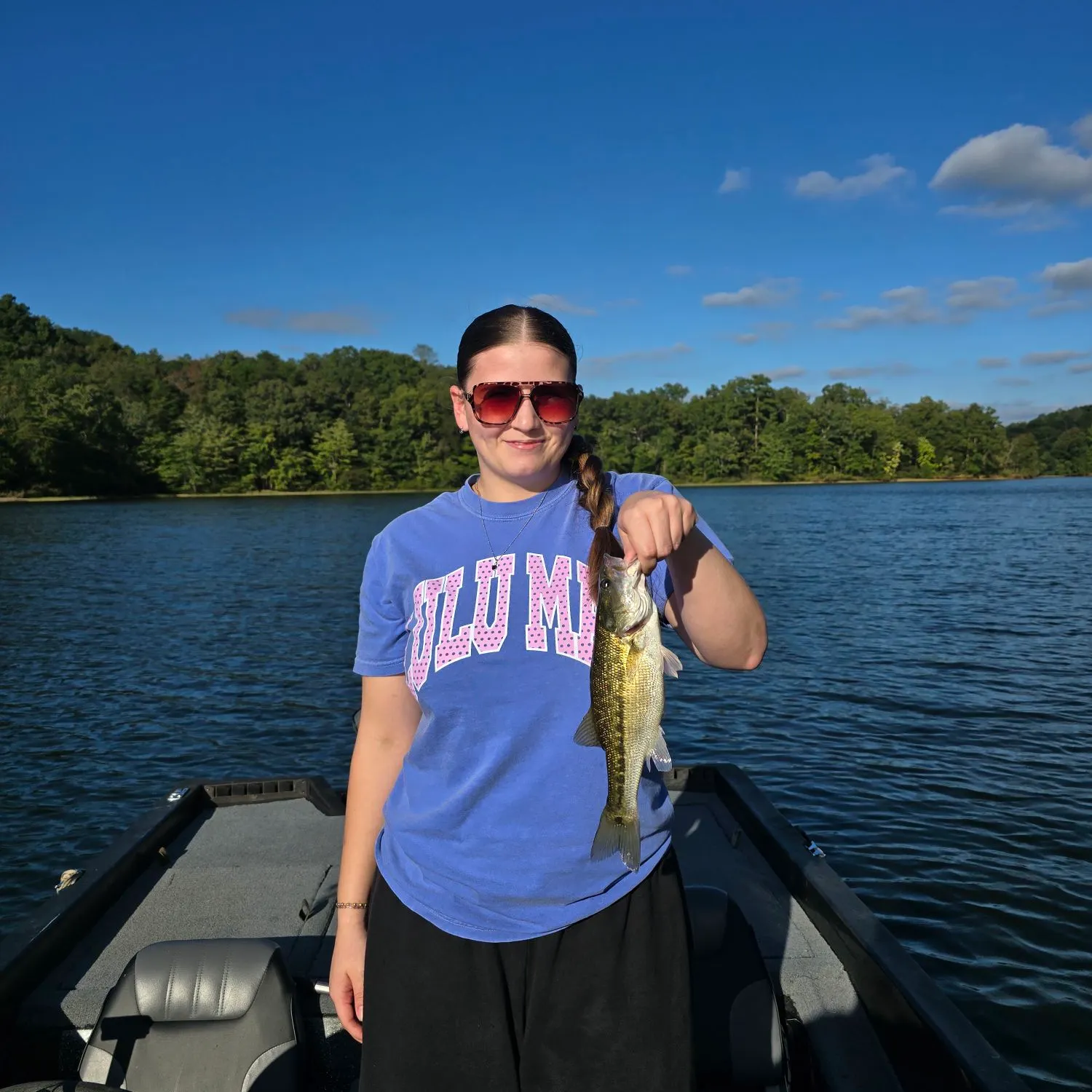 Spotted bass caught on Fishbrain