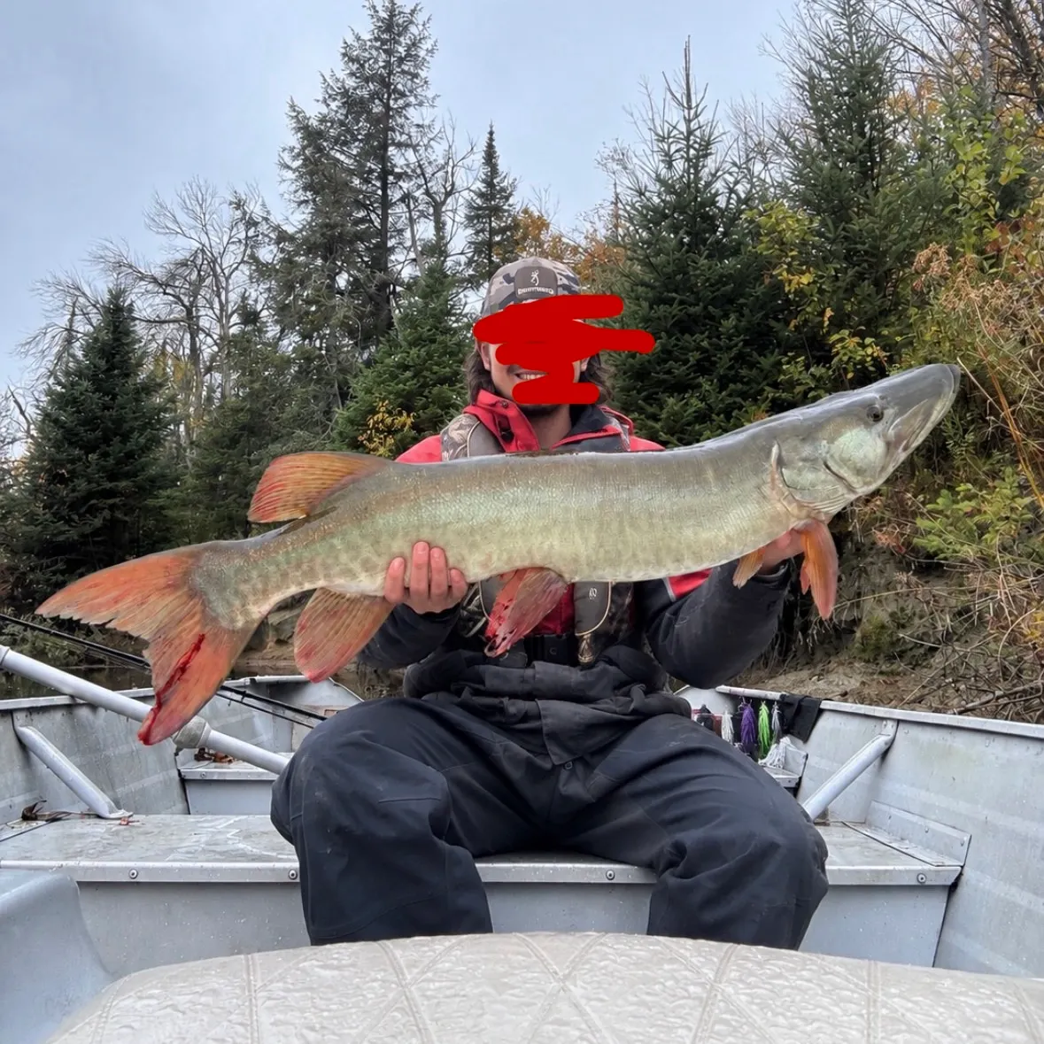 Muskie caught on Fishbrain