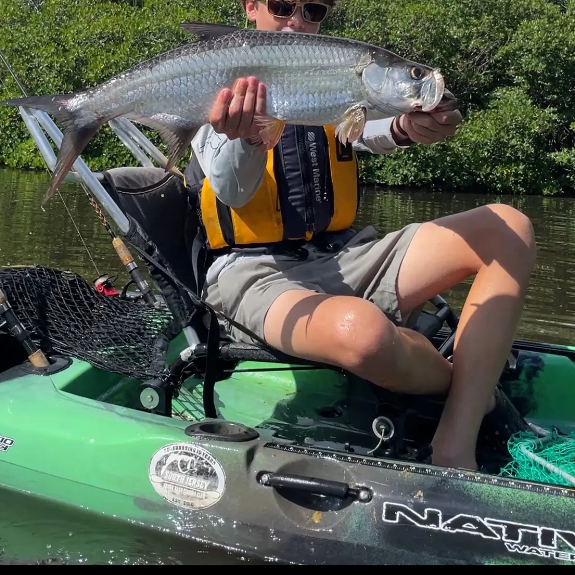 Tarpon caught on Fishbrain