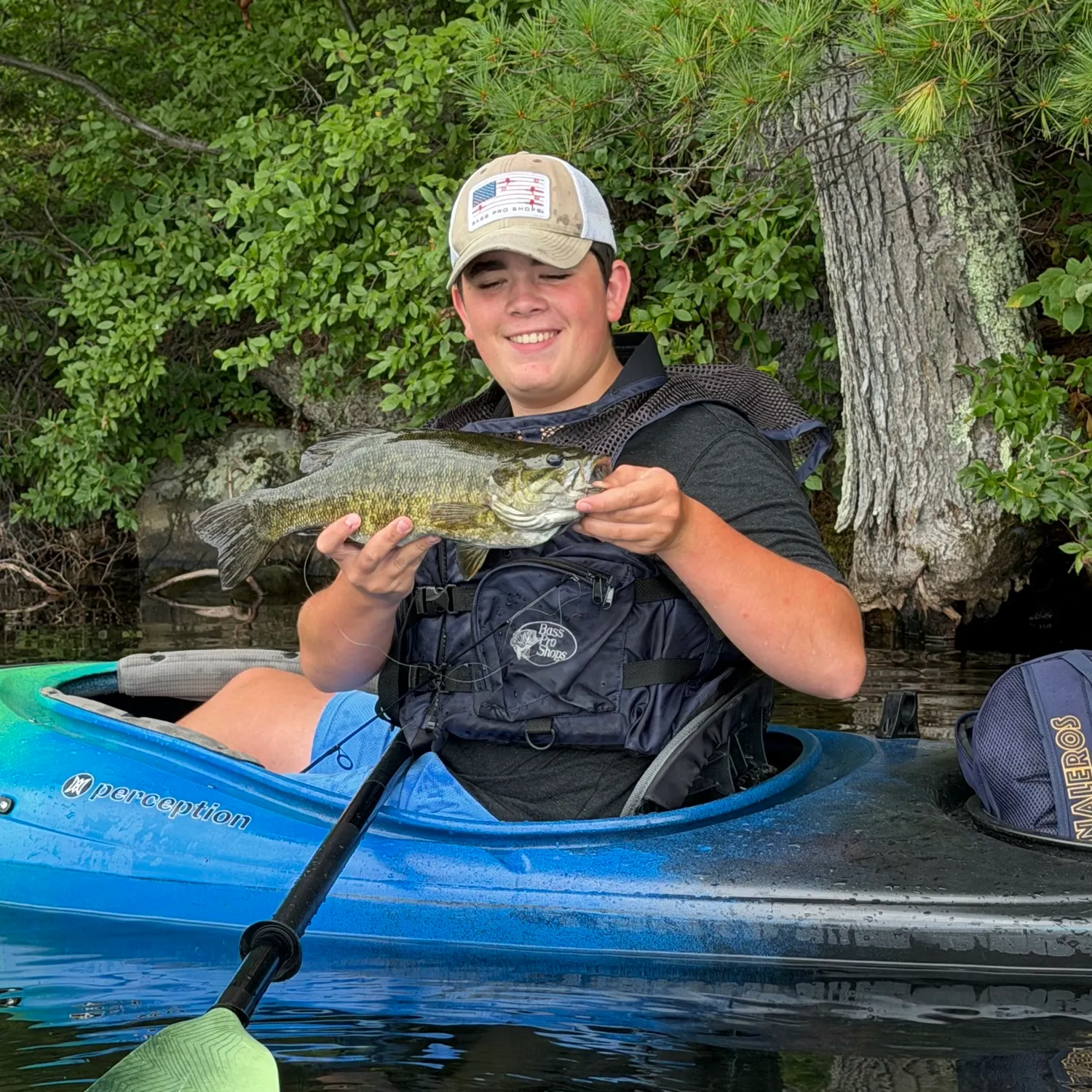 Smallmouth bass caught on Fishbrain