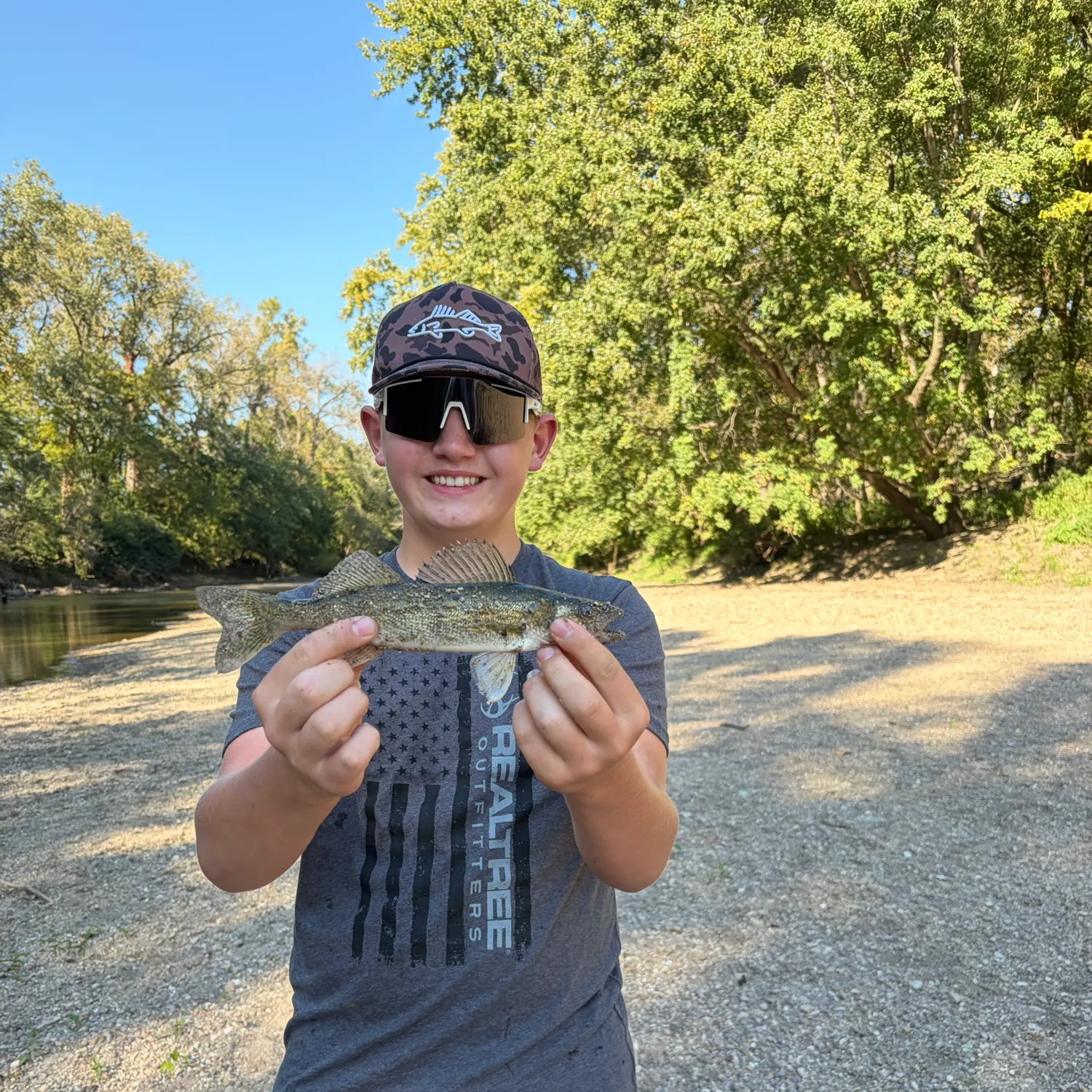 Walleye caught on Fishbrain