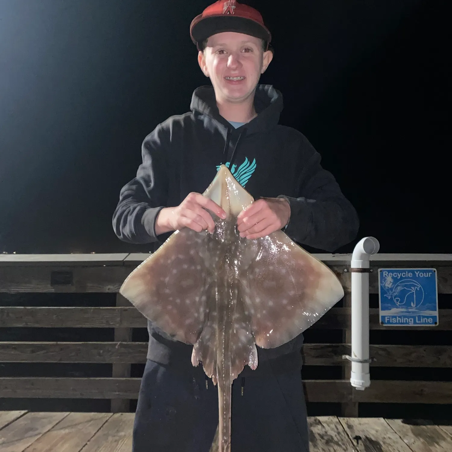 The most recent Big skate catches on Fishbrain