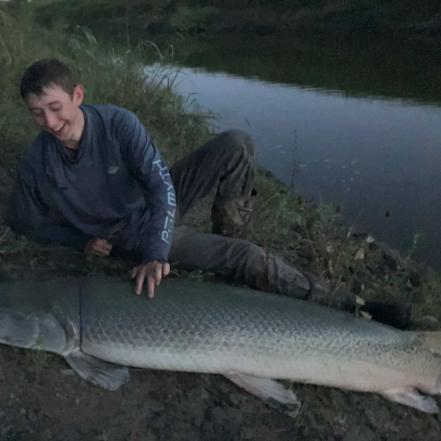 The most recent Alligator gar catches on Fishbrain
