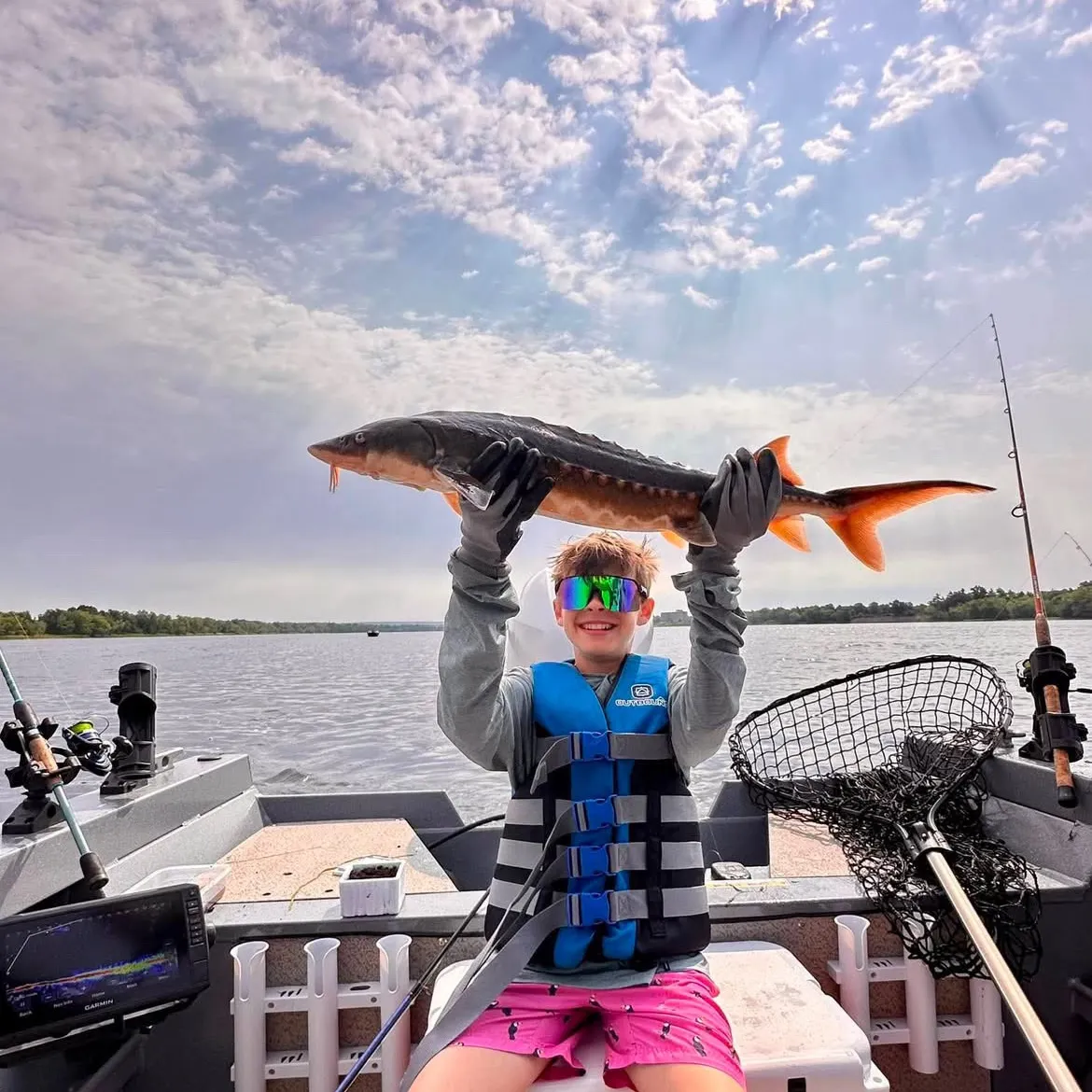 The most recent Atlantic sturgeon catches on Fishbrain
