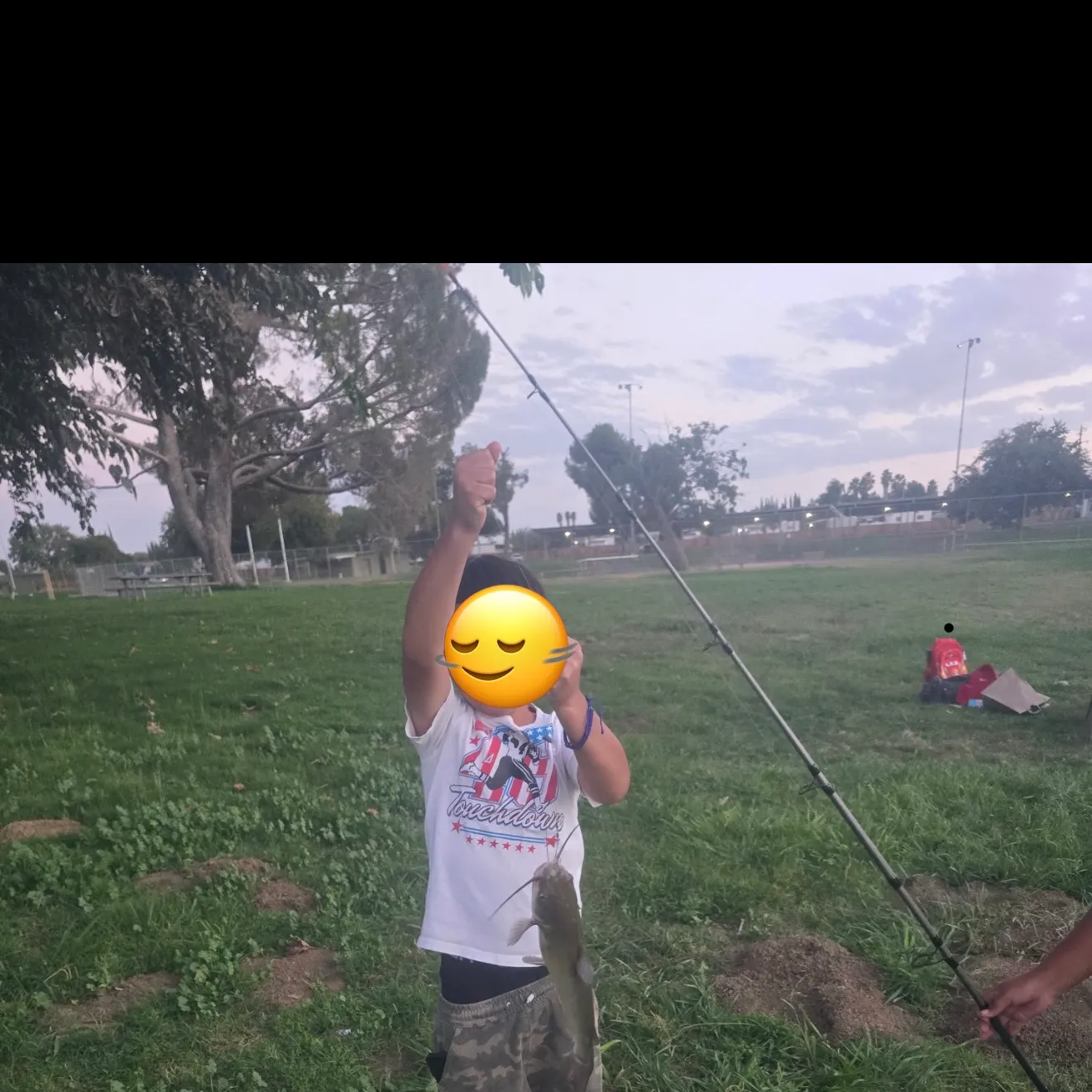 Channel catfish caught on Fishbrain