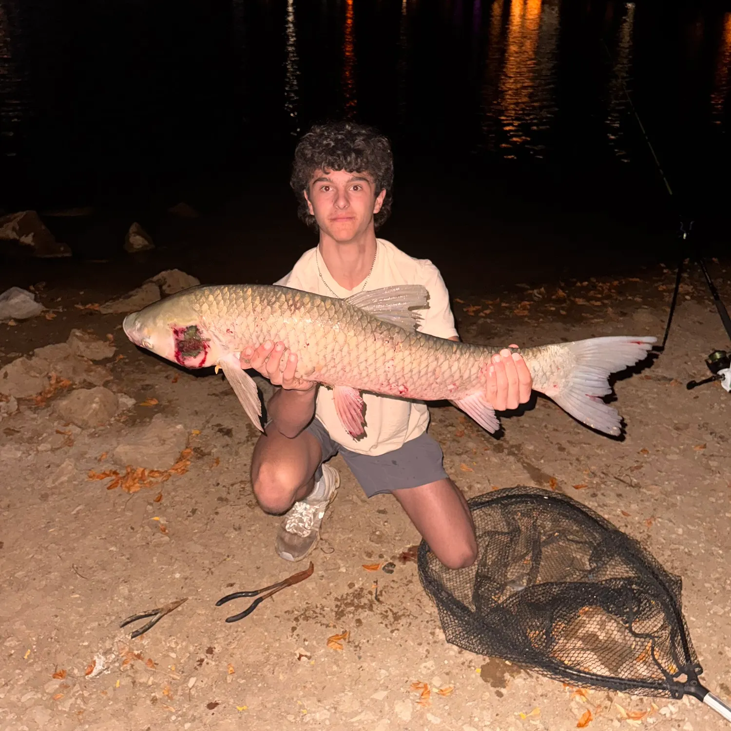 Grass carp caught on Fishbrain