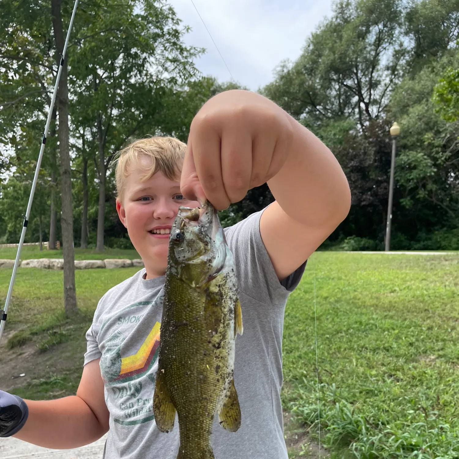 Smallmouth bass caught on Fishbrain