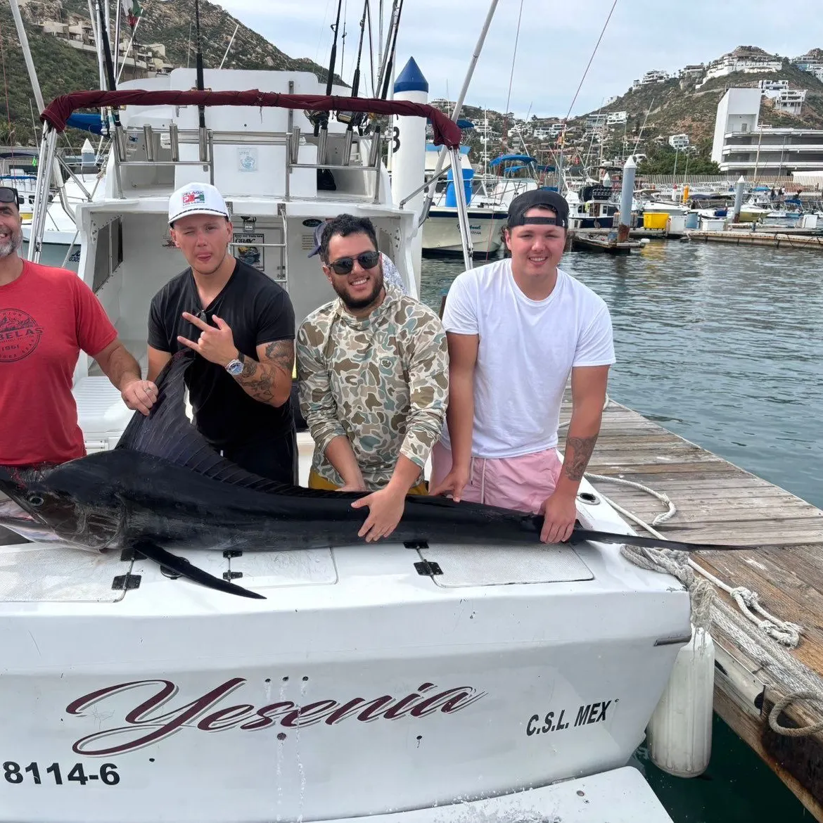 recently logged catches