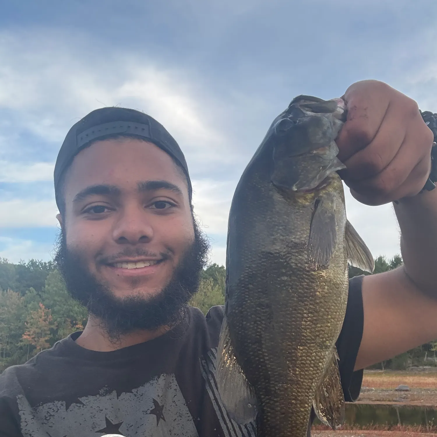 Smallmouth bass caught on Fishbrain