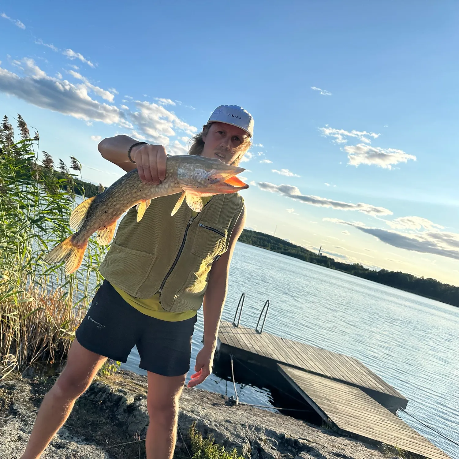 Northern pike caught on Fishbrain