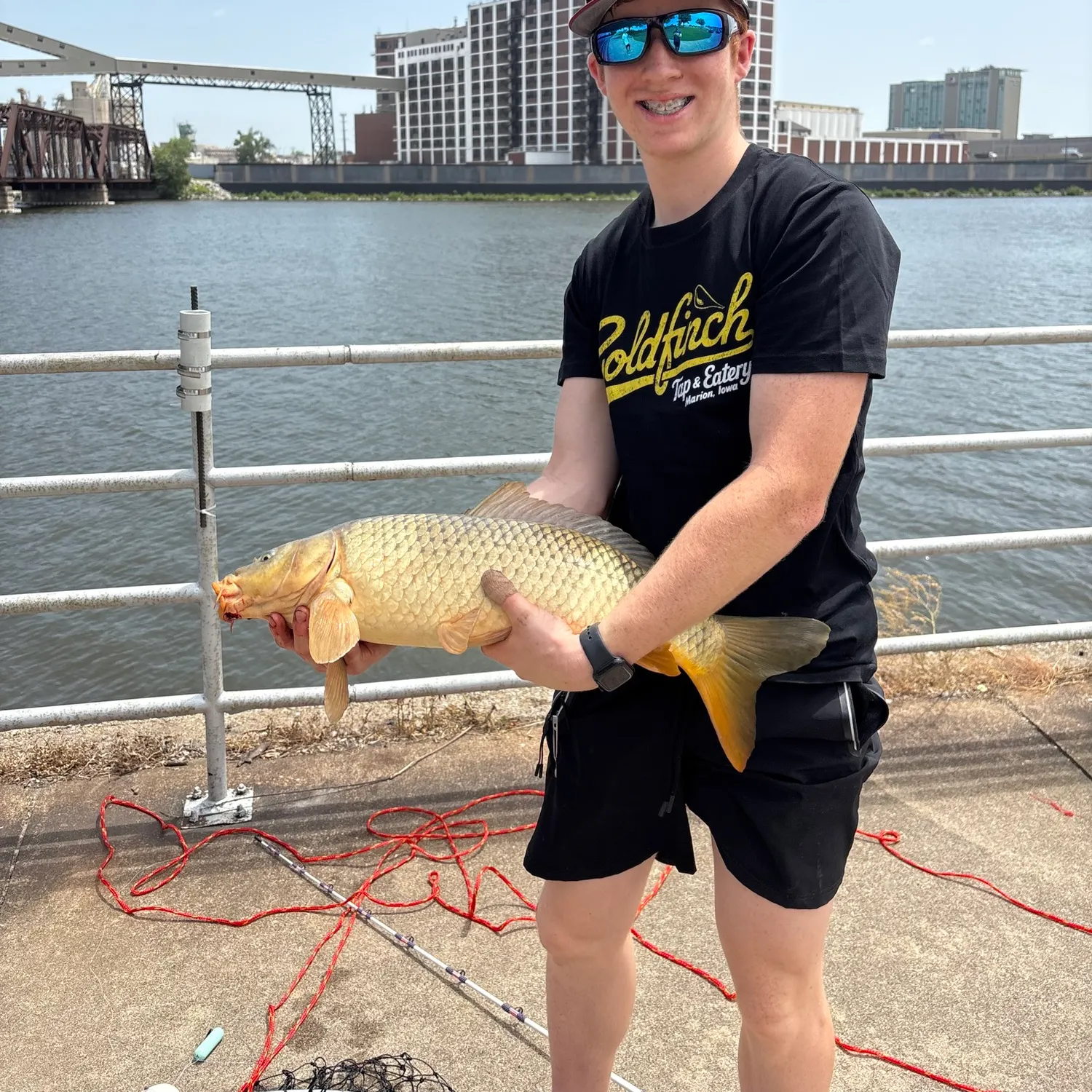 recently logged catches