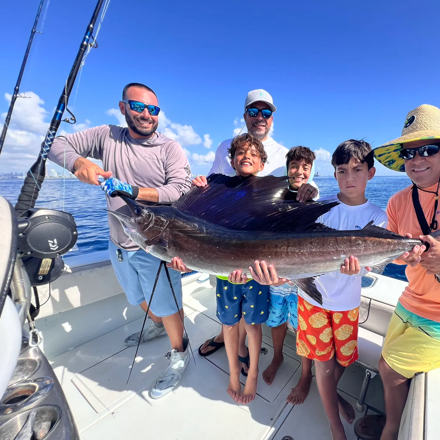 The most recent Atlantic sailfish catches on Fishbrain