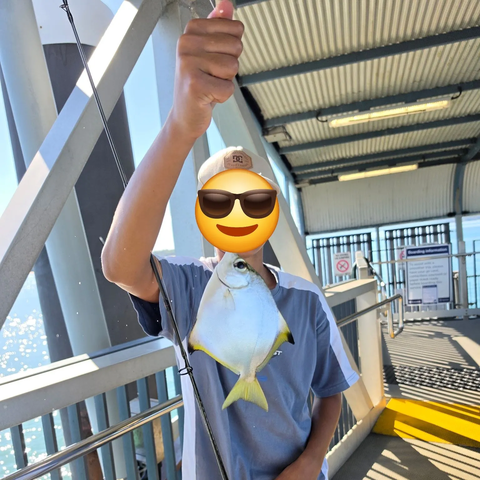 Silver moony caught on Fishbrain