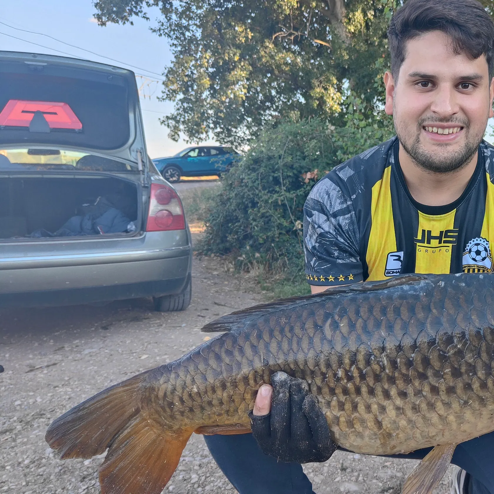 Common carp caught on Fishbrain