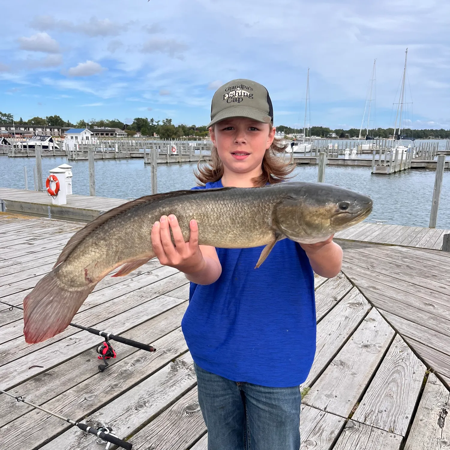 Eyetail bowfin caught on Fishbrain