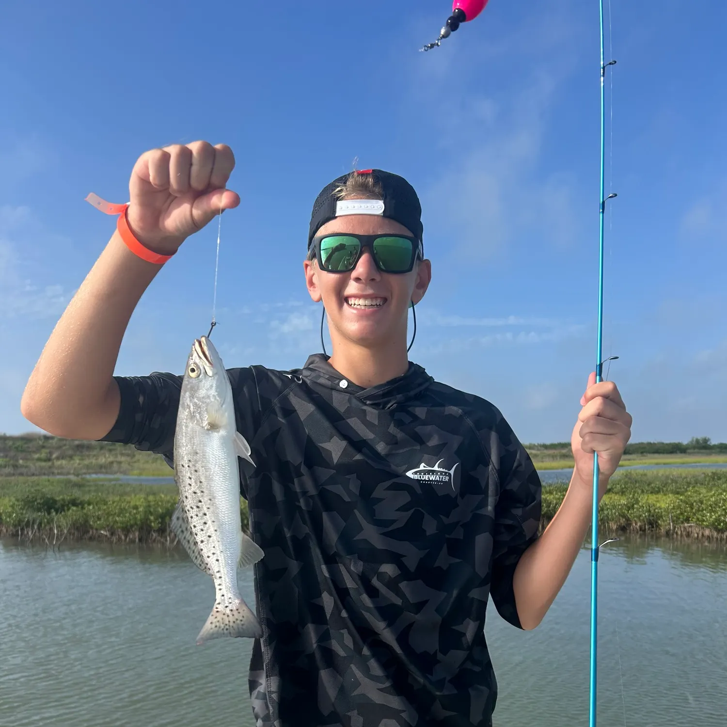 Spotted seatrout caught on Fishbrain