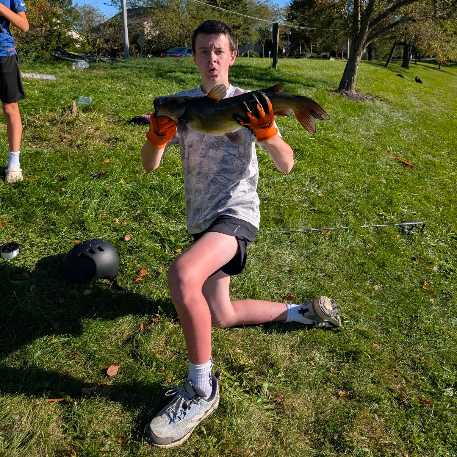 Channel catfish caught on Fishbrain