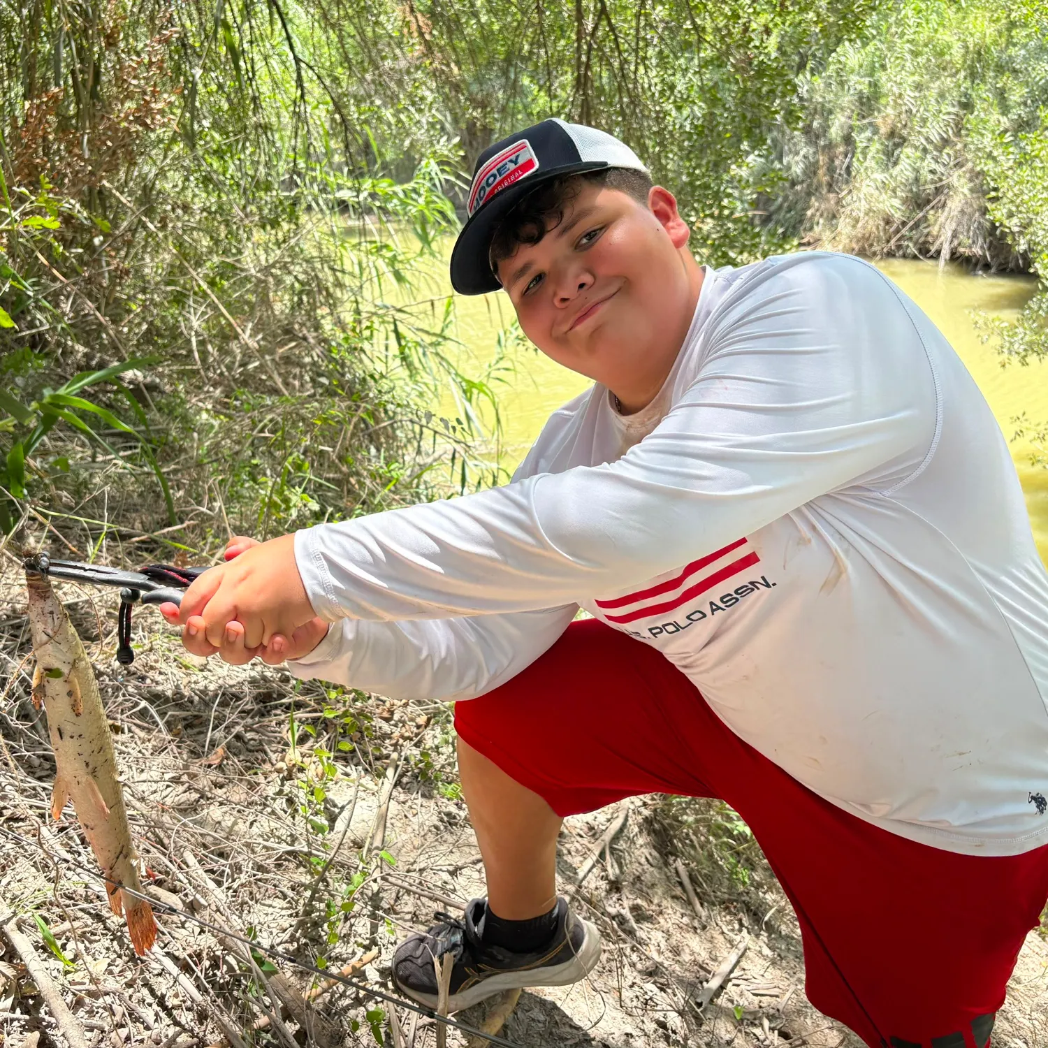 Shortnose gar caught on Fishbrain